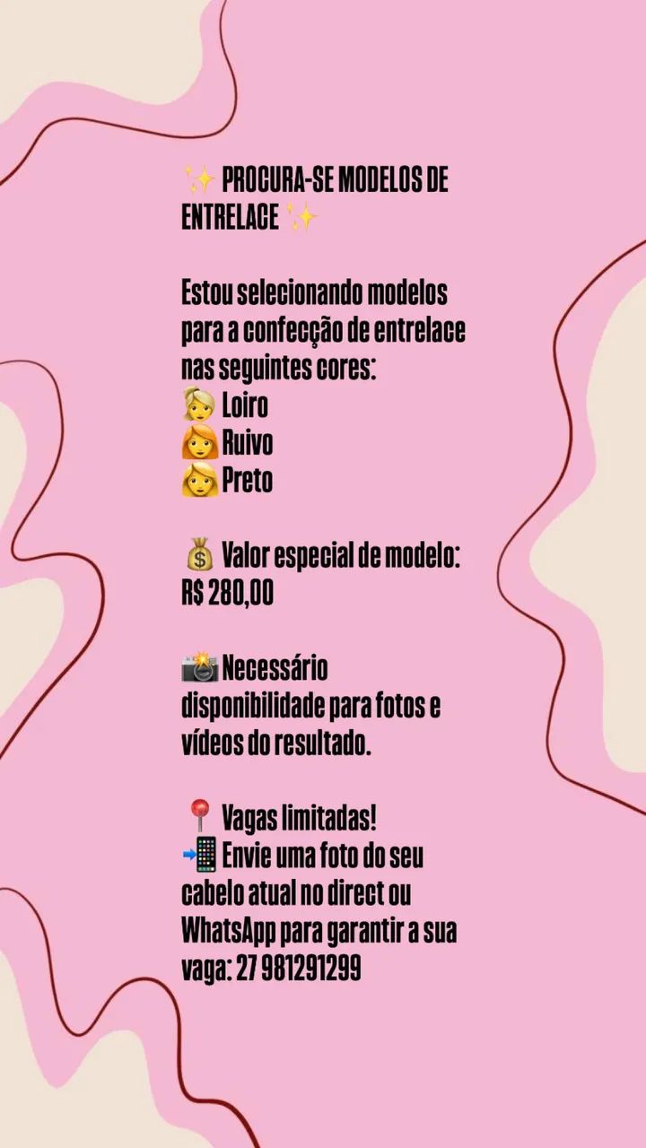 Modelo para entrelace 