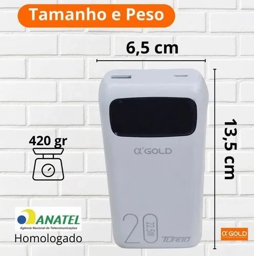 Powerbank 20000mah BTE-38 - Foto 4