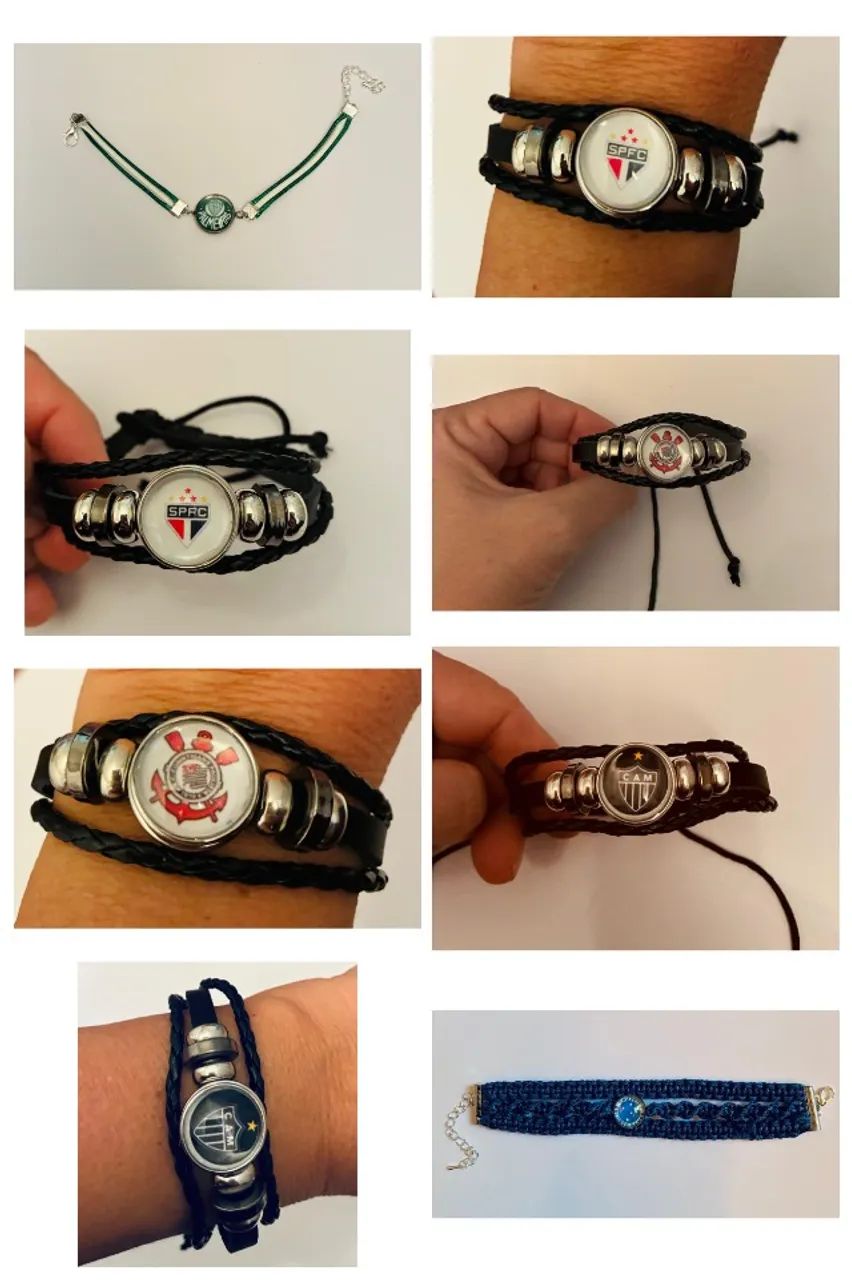 Pulseiras de Times de Futebol - Foto 5