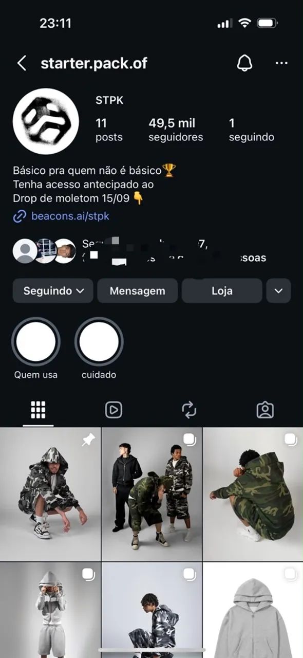 Moletom Starterpack double zíper preto - Foto 4