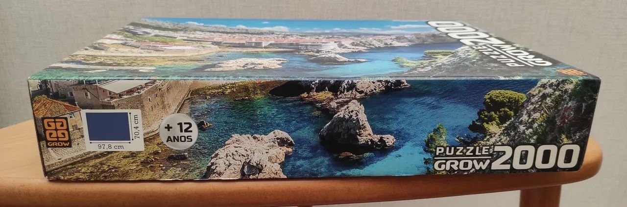 Quebra cabeça Puzzle Grow 2000pç - Dubrovnik - Foto 4