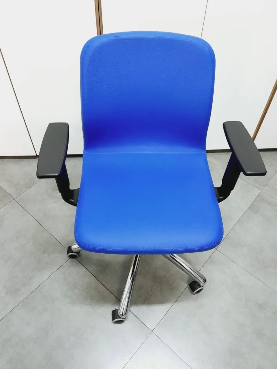 Poltrona Diretiva Azul - Foto 5