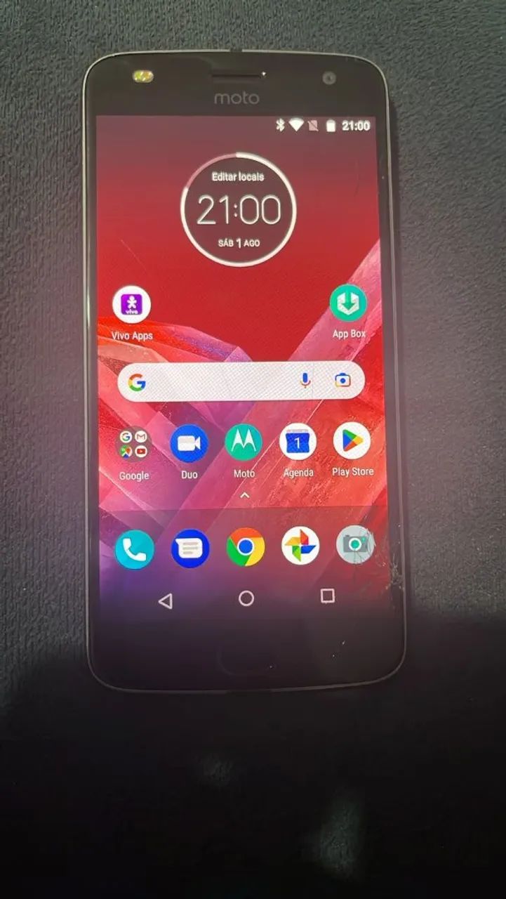 Moto z2 Play 64gb + Manete