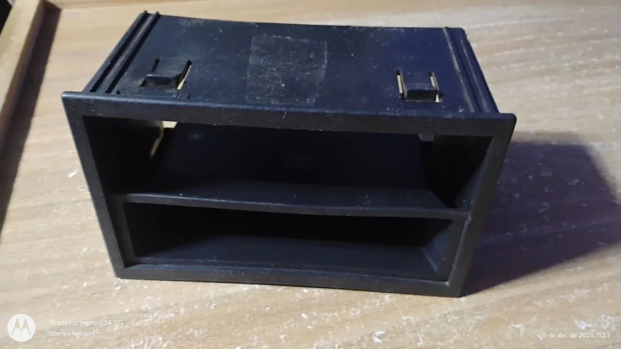 Moldura para DVD ou CD Player com porta objetos  - Foto 4