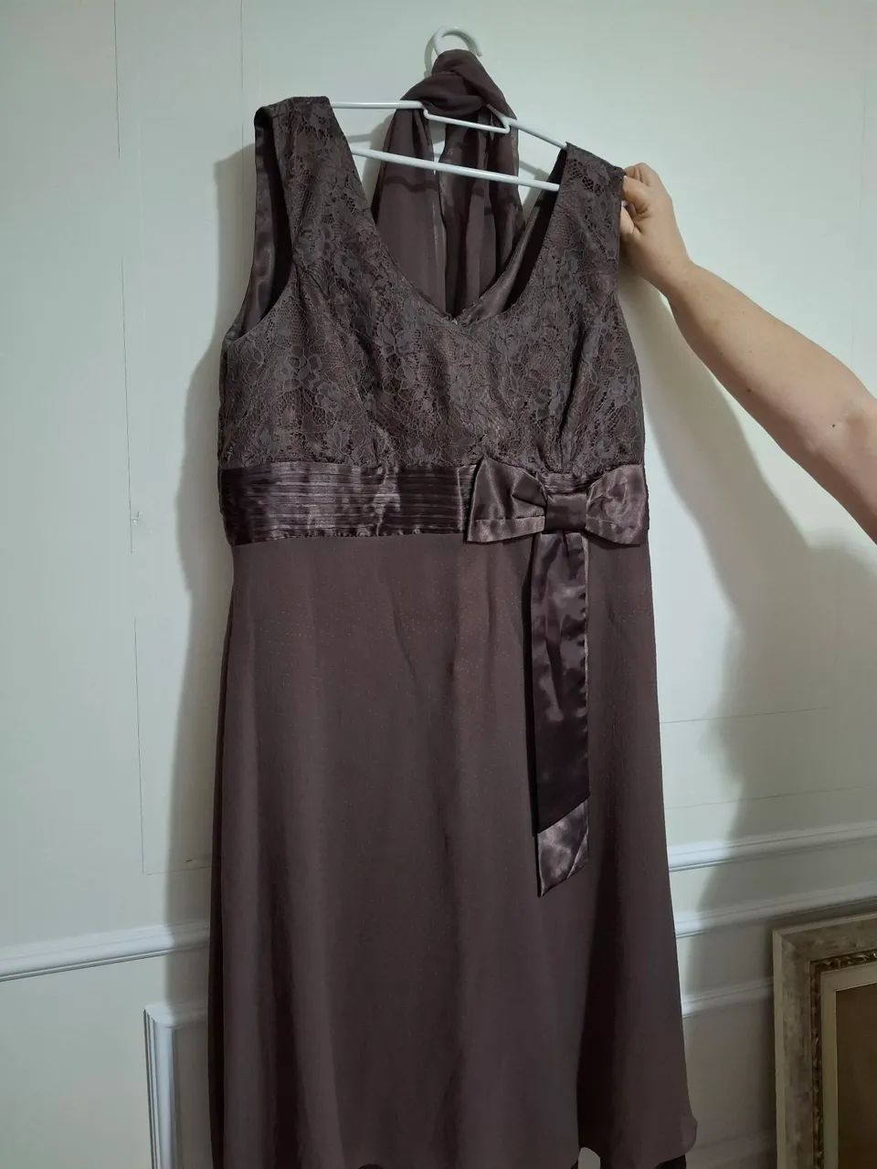 Vestido de festa midi