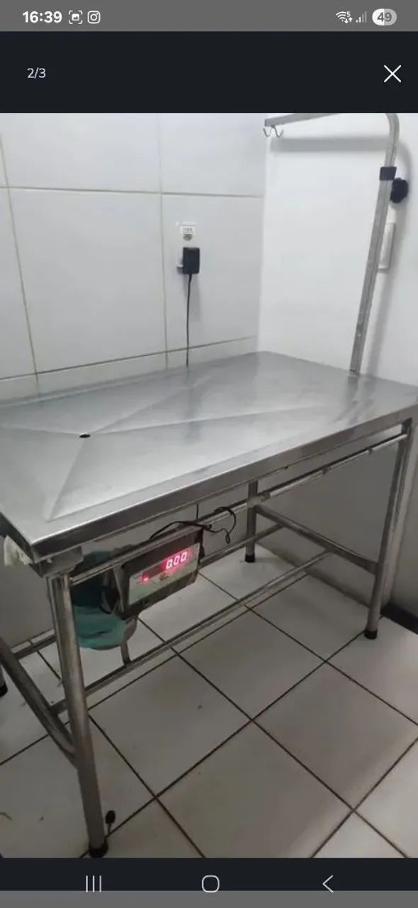 Mesa Atendimento p/ clínicas, consultórios veterinário.  - Foto 3