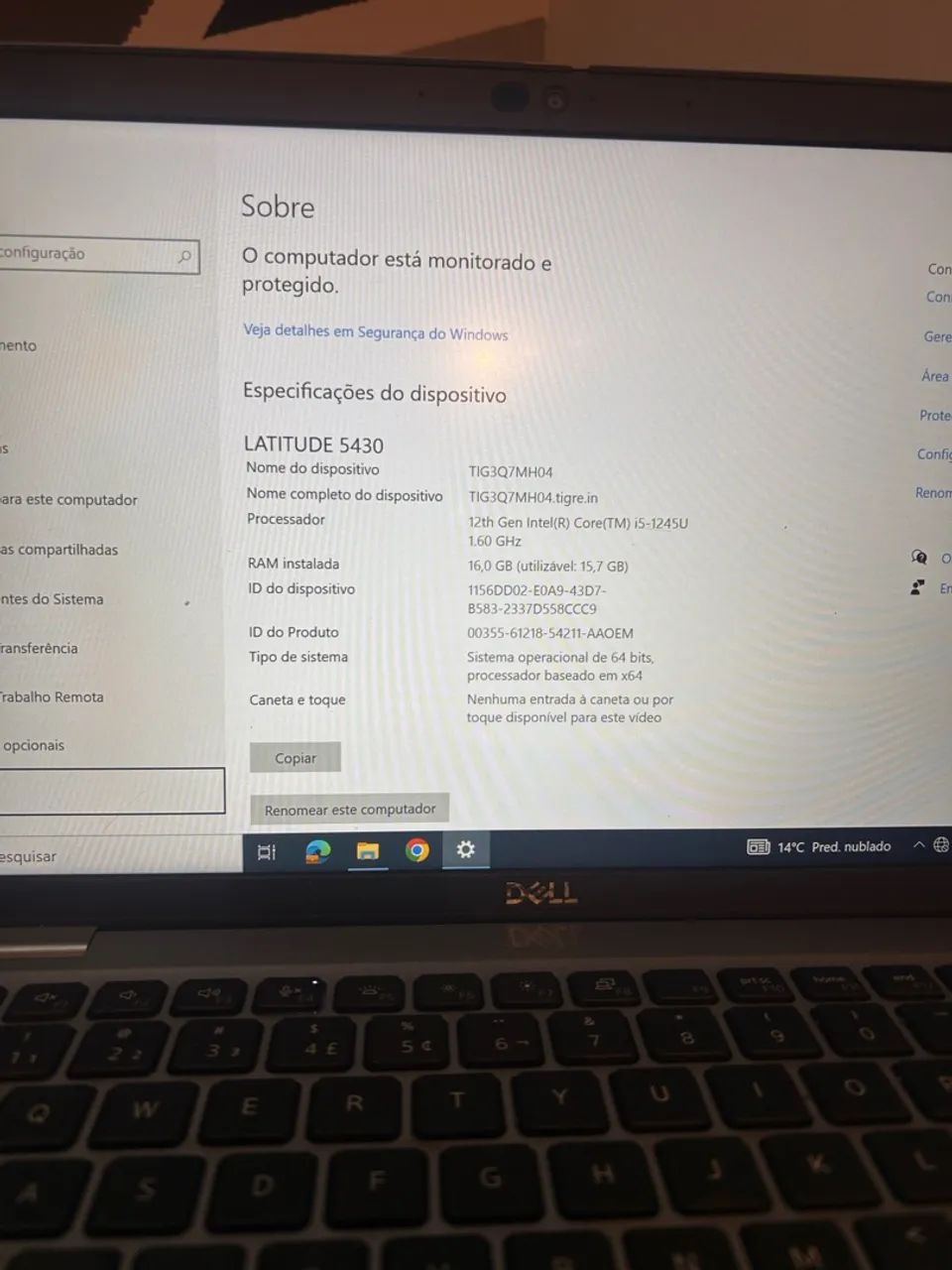 Notebook Dell latitude 5430 - Foto 2