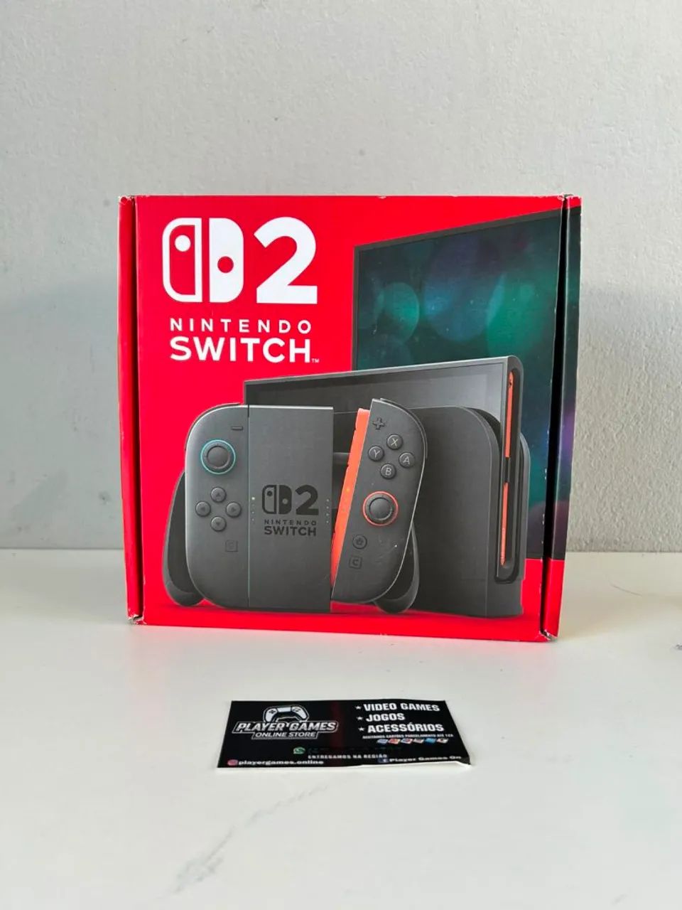 Nintendo Switch 2 NOVO!! (Aceito Cartão)