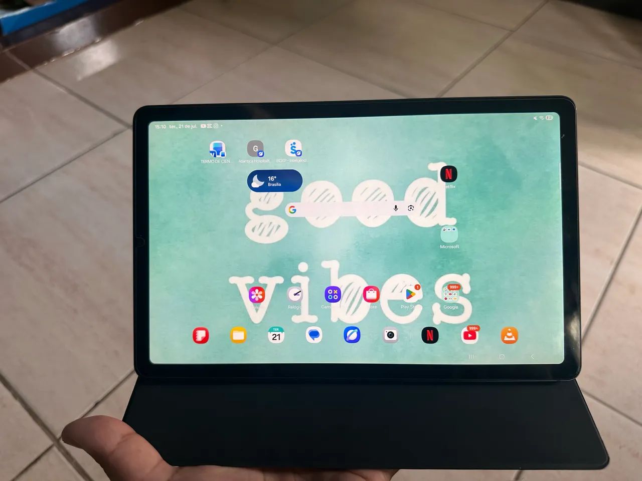 Tab S6 Lite - 64 GB IMPECÁVEL  - Foto 2