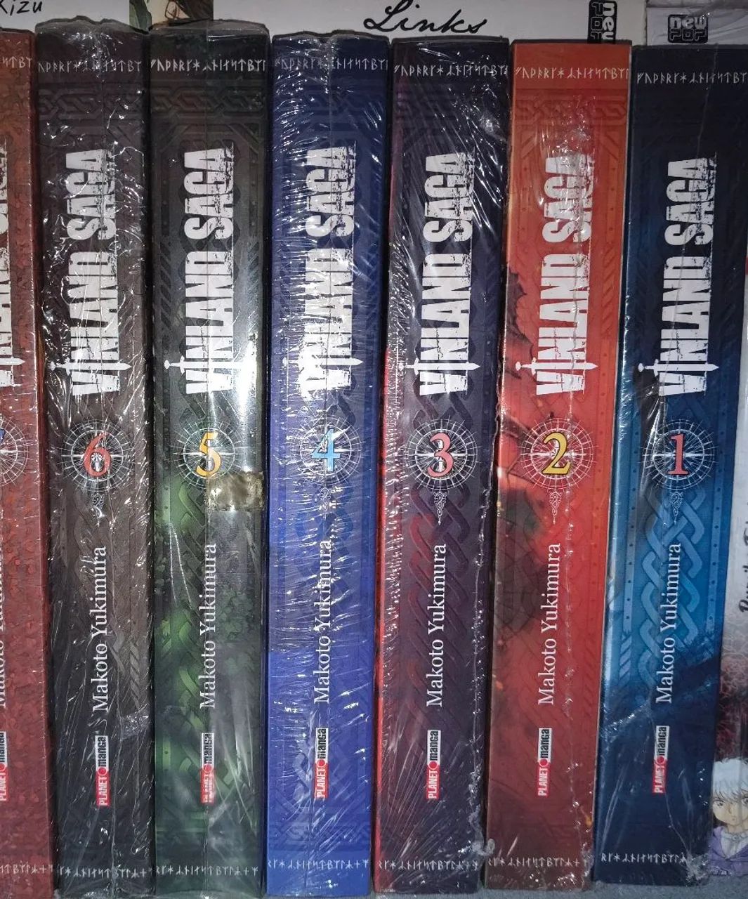 VINLAND SAGA (VOLS 01 AO 06) LACRADOS - Livros e revistas