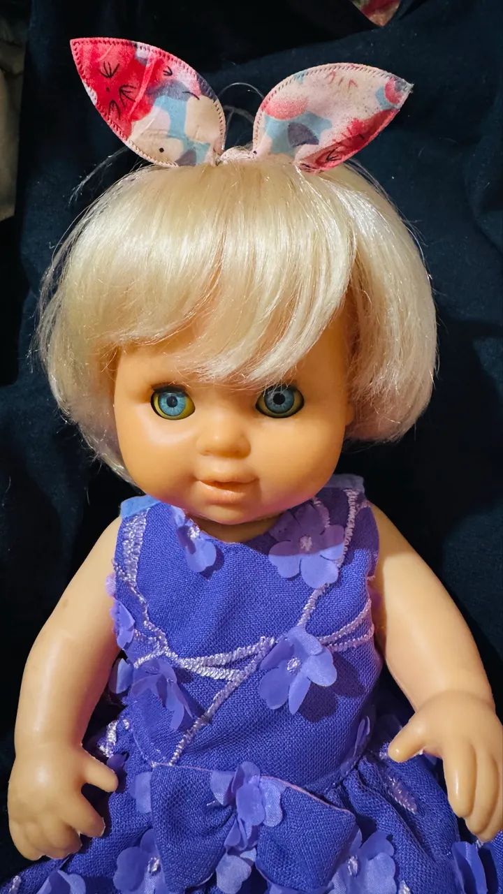 BONECA ANTIGA ESTRELA ROUPA NOVA - Foto 3