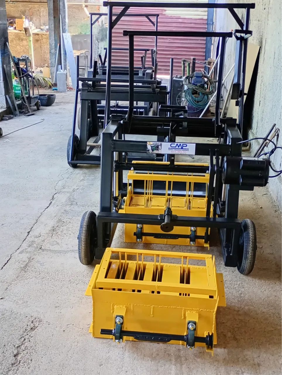 Máquina de blocos e canaletas  - Foto 3