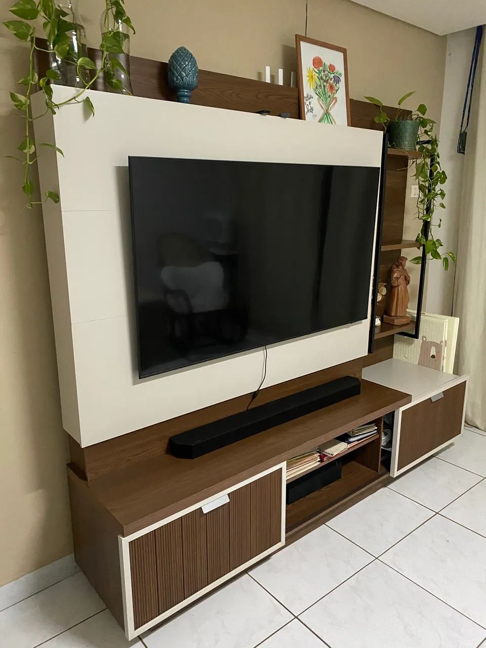 Vendo Rack com Painel para TV de até 60 polegadas  - Foto 2