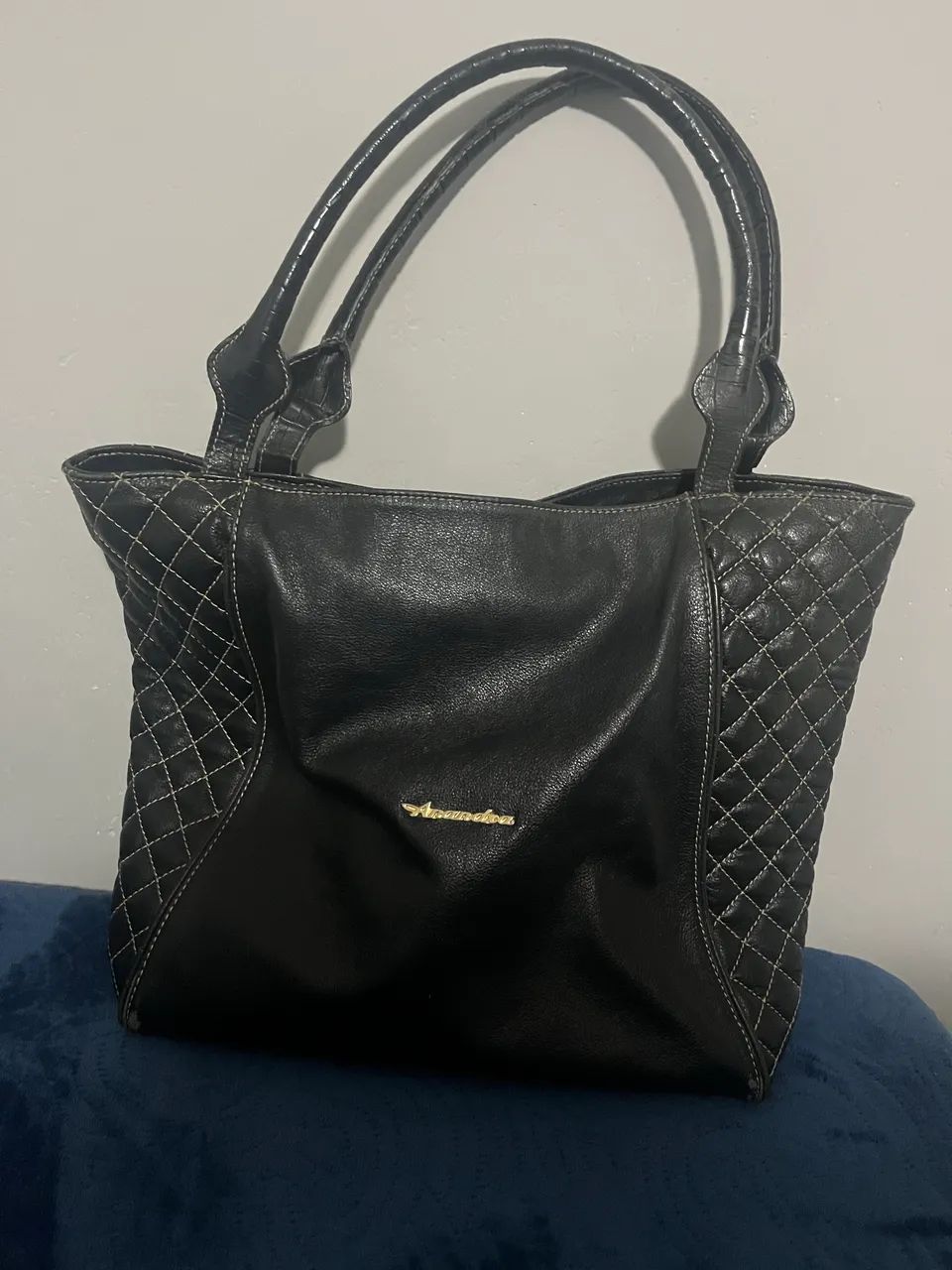 Bolsa de couro grande da Anandra - Foto 2