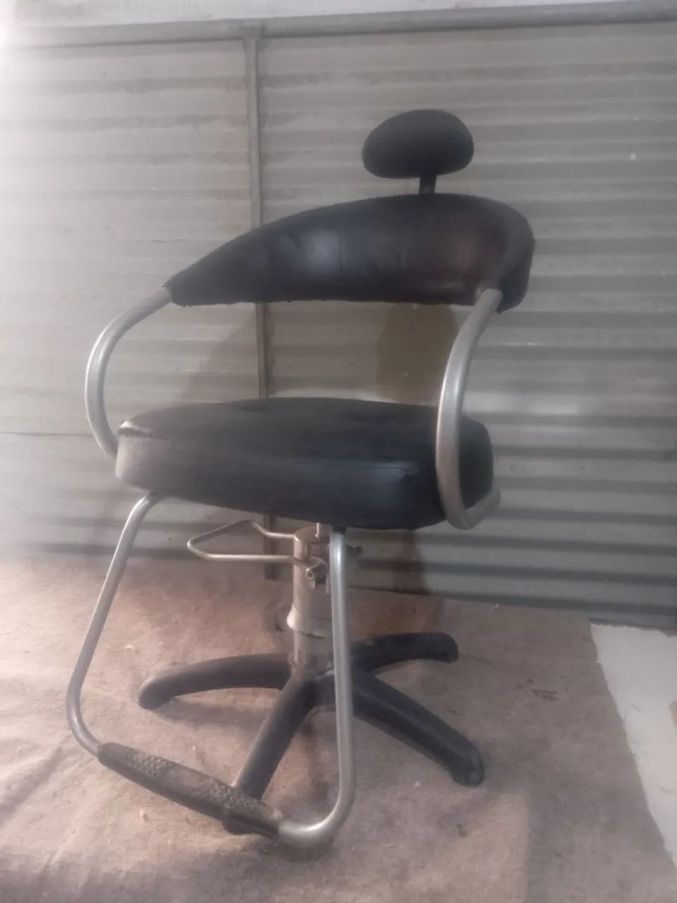 Cadeira de cabeleireiro reclinável