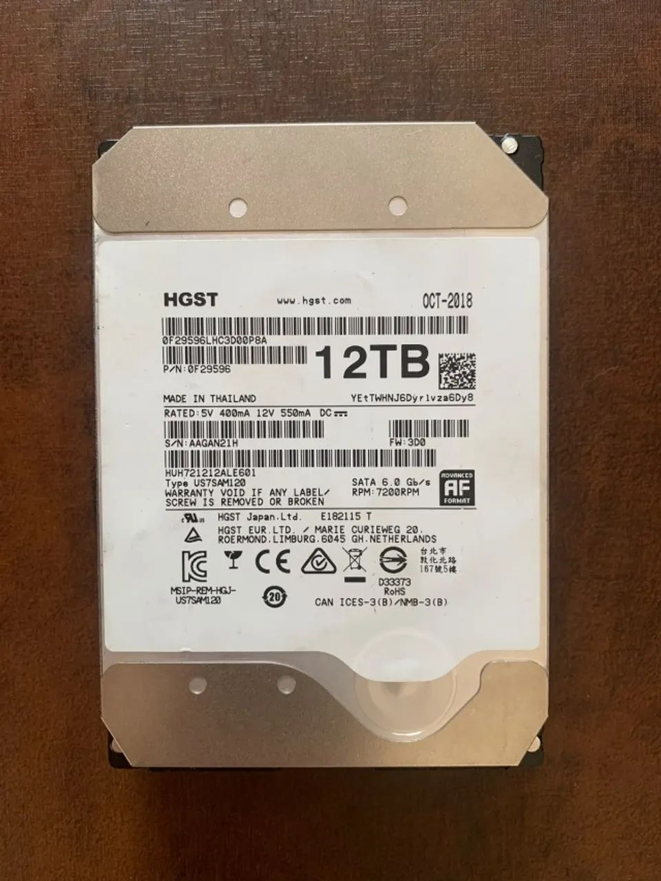 Vendem-se HDs de 6TB e 12TB - Foto 2