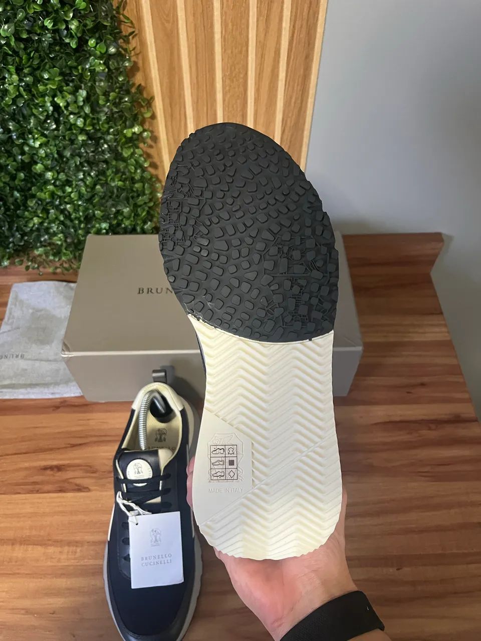 tenis brunello cucinelli azul camurça 41 - Calçados - Bosque das