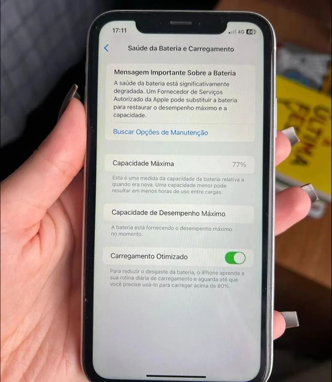 Iphone xr trincado atras - Foto 5