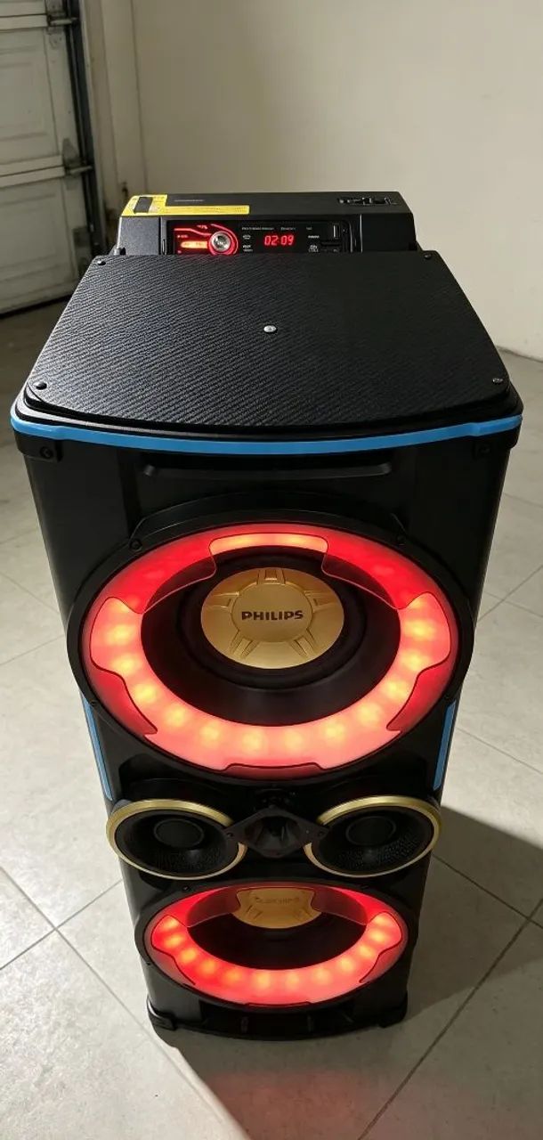 Caixa de Som Bluetooth Philips Adaptada Grande e Muito Potente