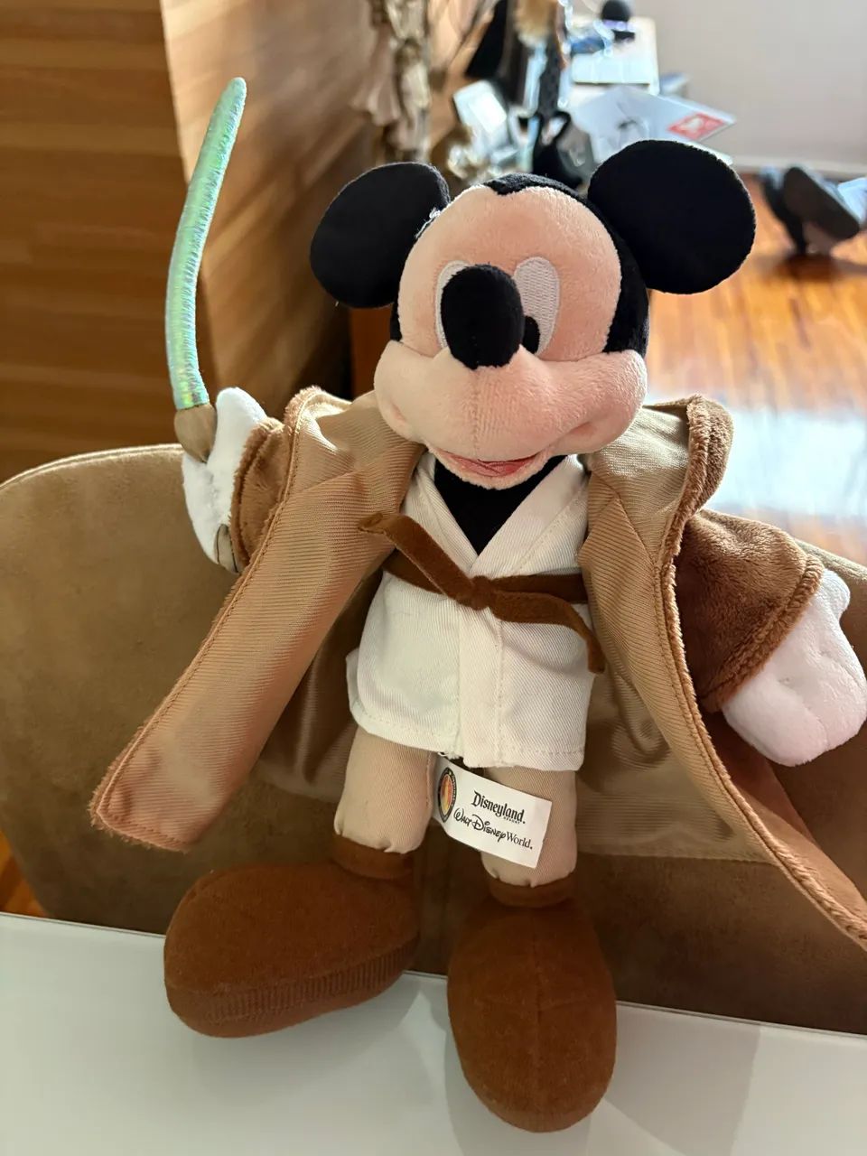 Mickey Jedi de Pelúcia Disney - Foto 3