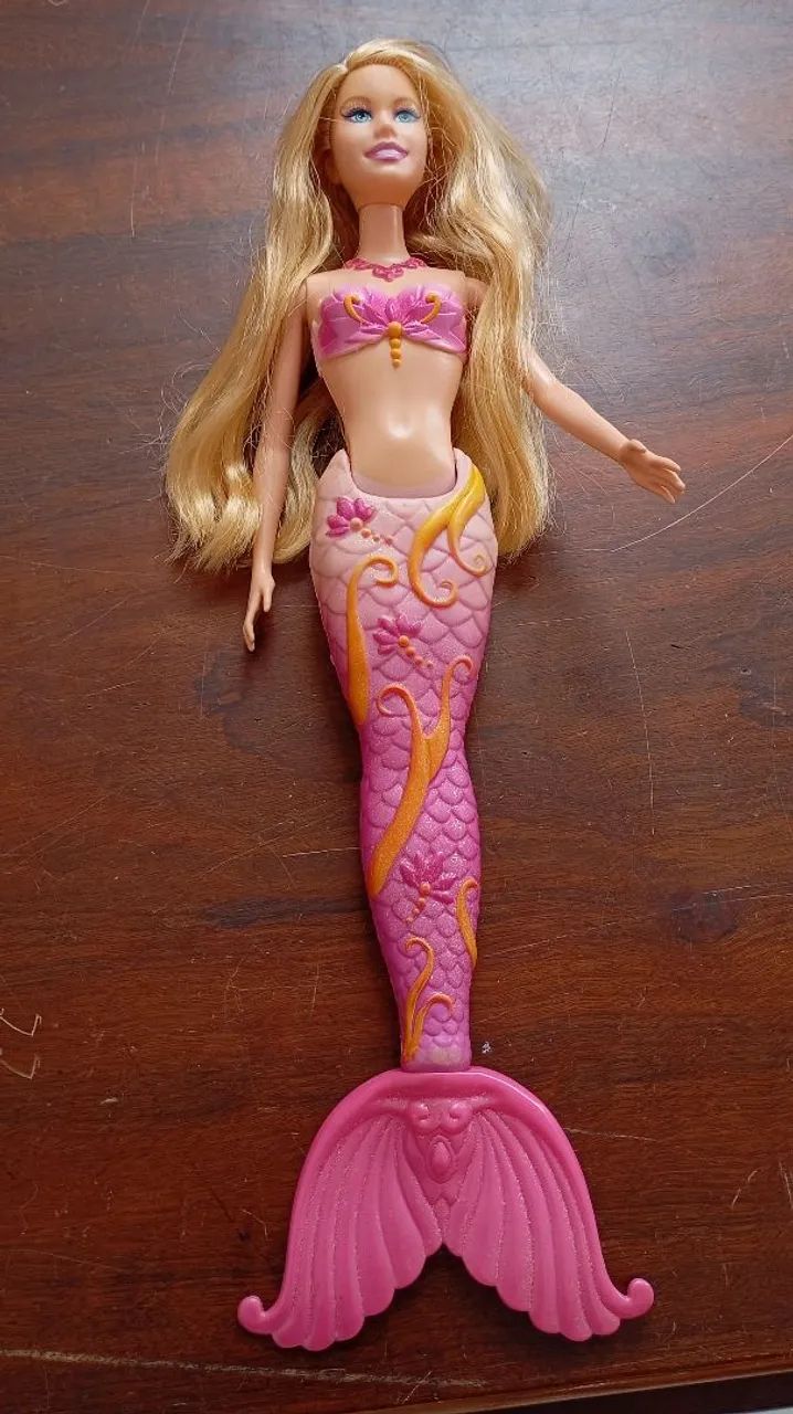 Barbie sereia Vintage Rosa - Foto 2
