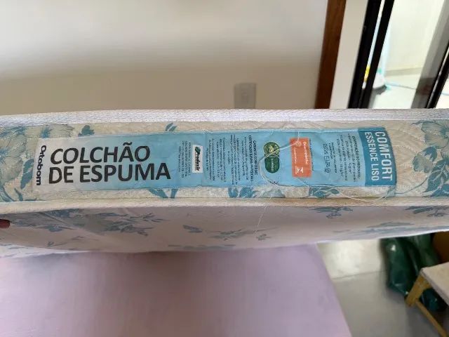 Colchão de espuma solteiro (Ortobom).