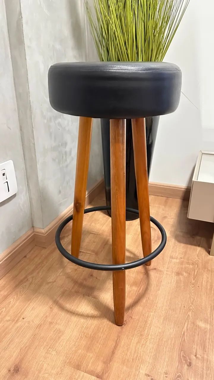 Banqueta de Couro - Foto 3