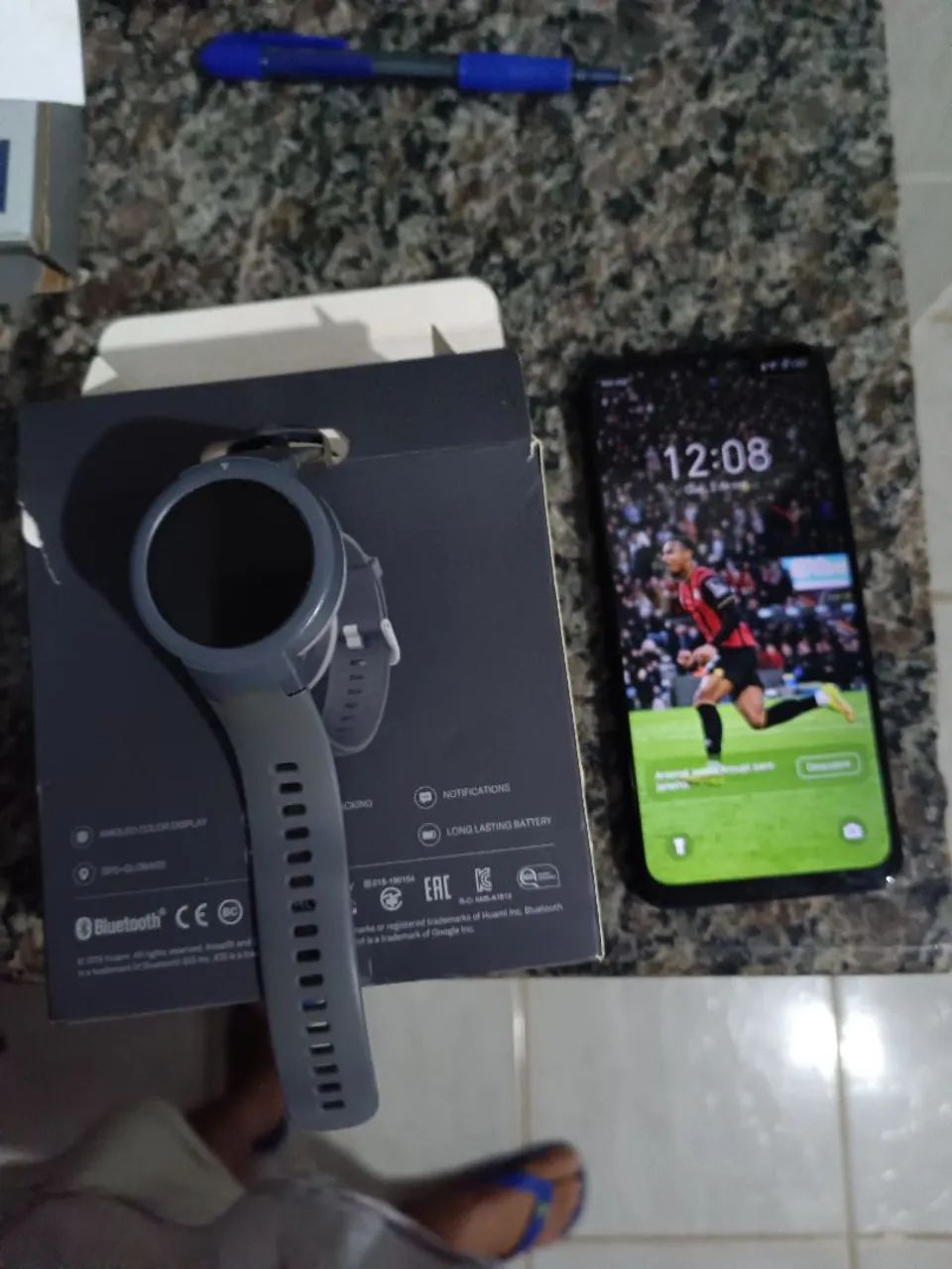 Vende-se ou troca-se um celular e um relógio smartwatch xiaumi  - Foto 5