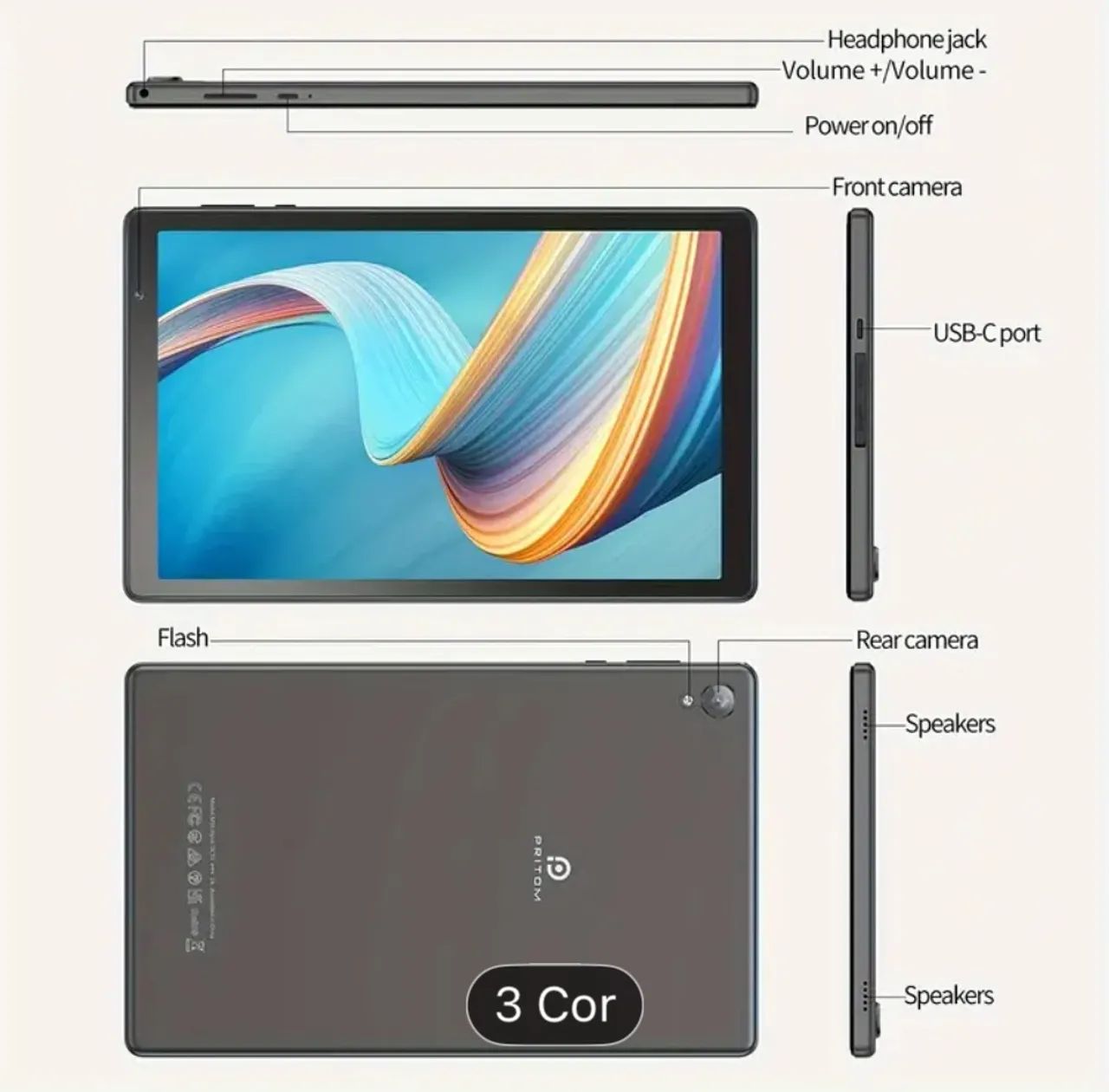 TABLET TAB 10 lite pritom - Foto 5