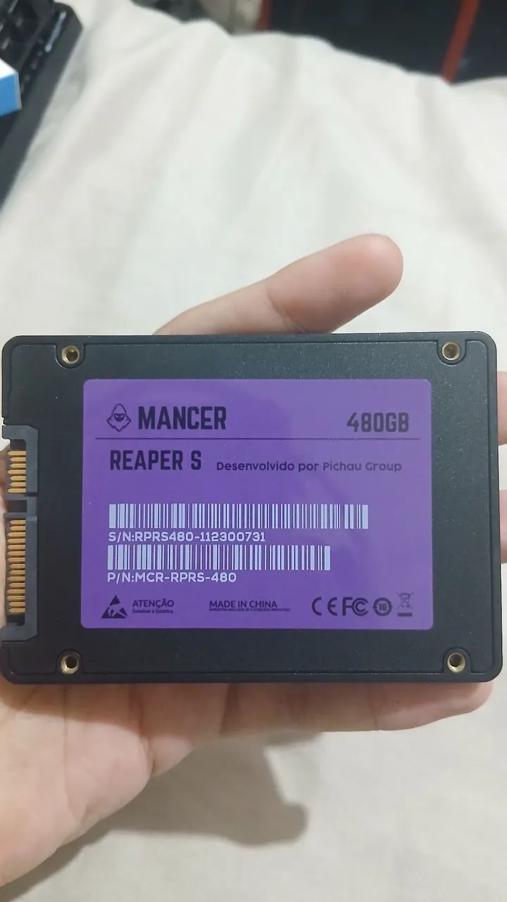 SSD Mancer Reaper 480 2,5 Sata usado - Foto 2