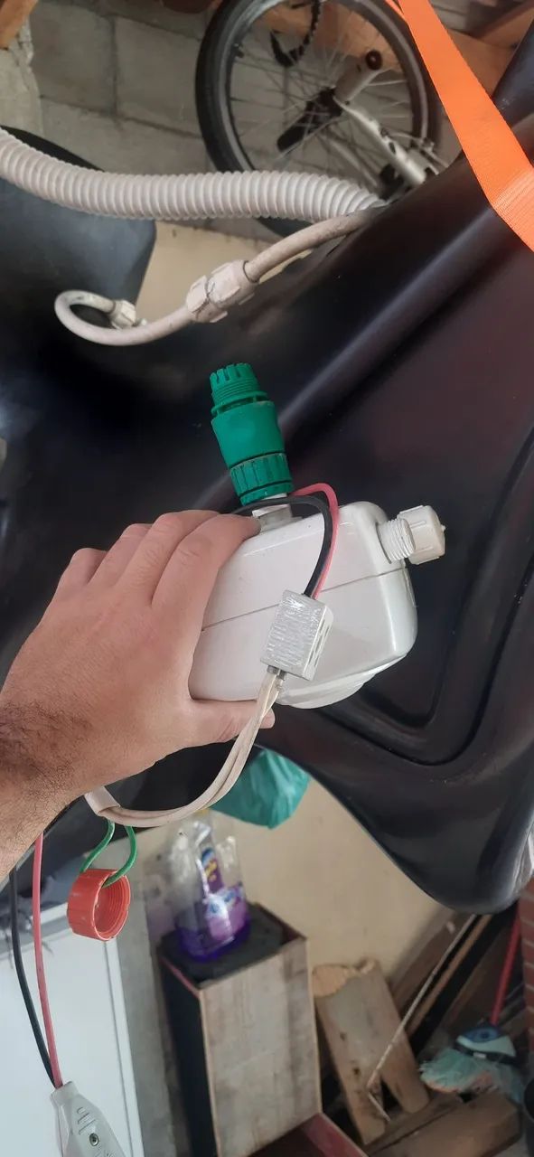 Lavatório salão de beleza com aquecedor chuveiro  - Foto 4