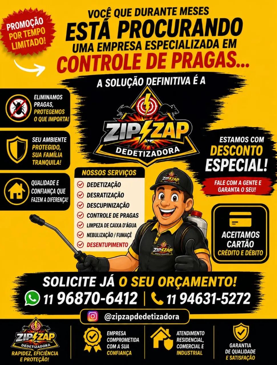 Dedetizadora 