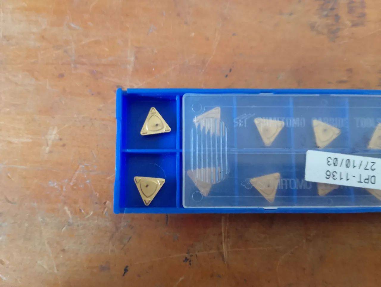 Pastilha inserto de metal duro  - Foto 2