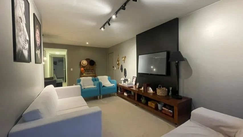 3 Quartos + DCE Completa | Totalmente Mobiliado | 1 Quadra da Praia da Ponta Verde - Foto 3