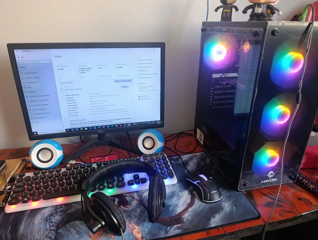 Vende-se Pc Gamer Completo!