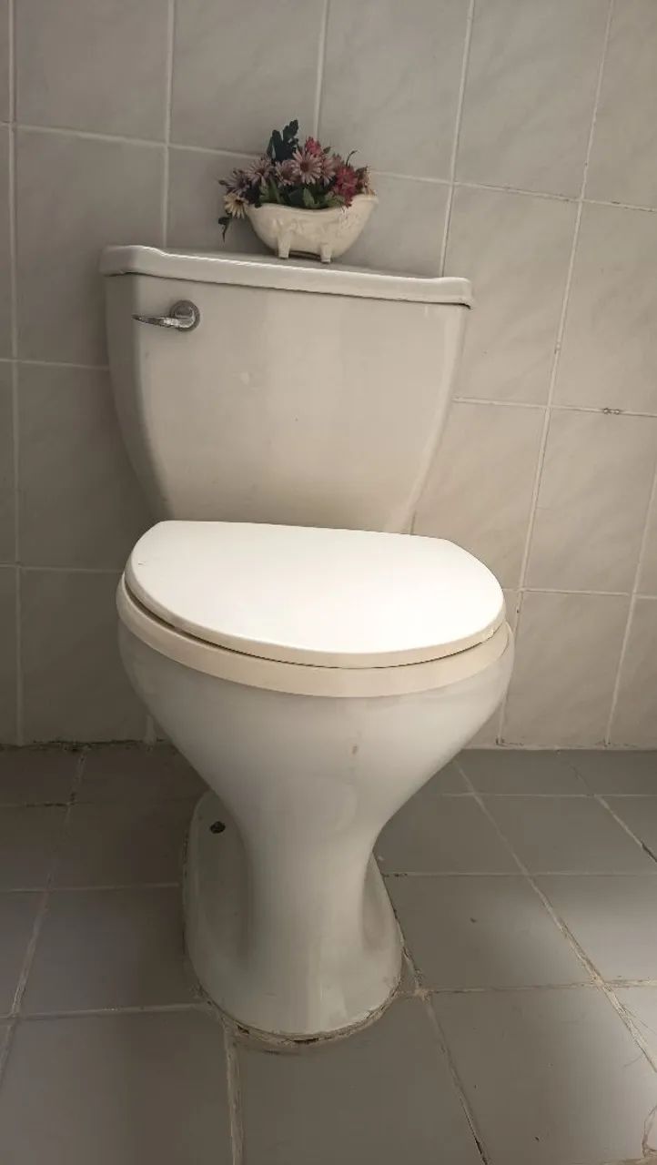 Vaso sanitário com caixa acoplada e tampa com fixação em inox  - Foto 6