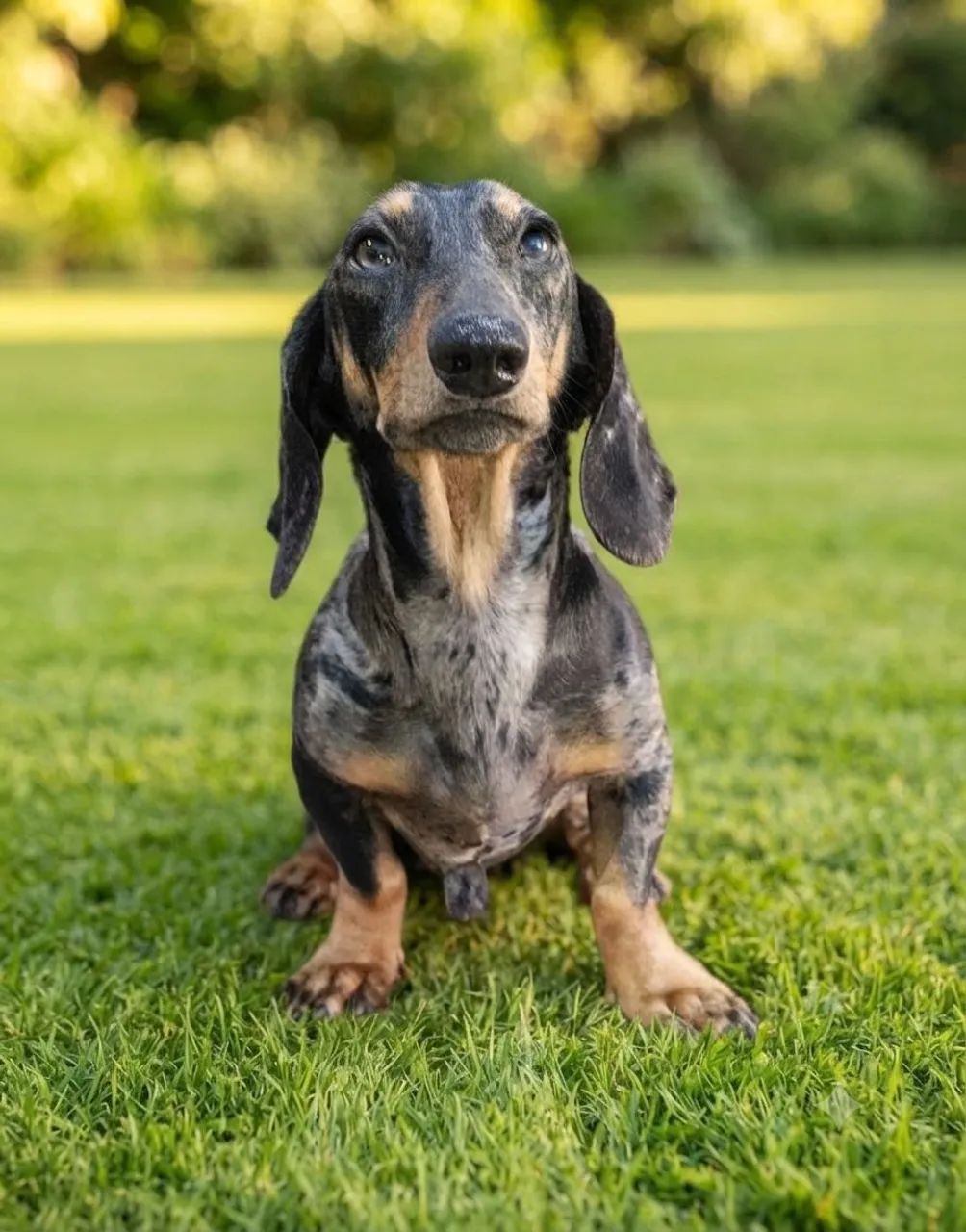 DACHSHUND ARLEQUIM MACHO DE 8 MESES
