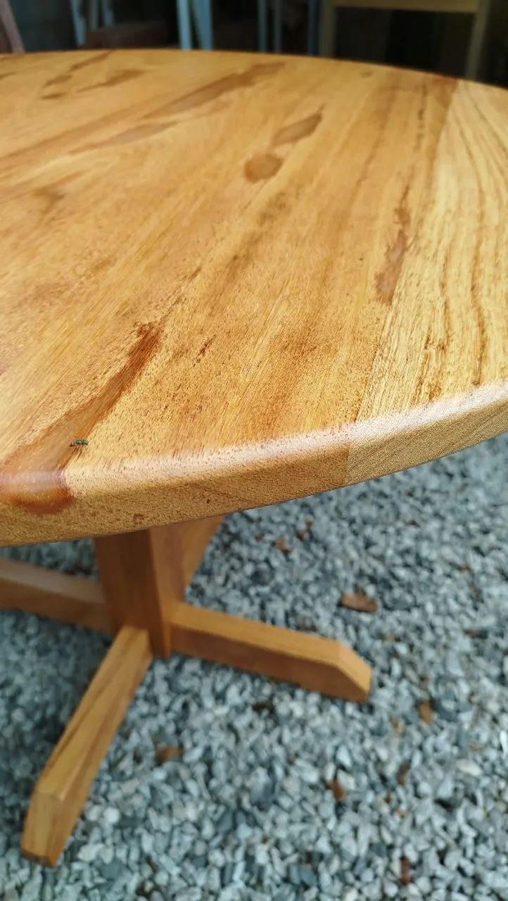 Mesa redonda - Angelim 100cm - Foto 4