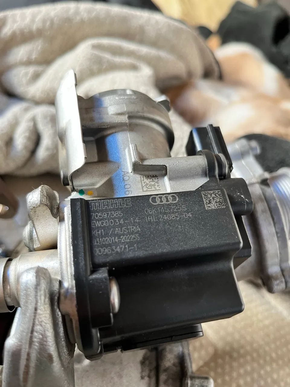 wastegate 06k 145.725.s AUDI/VW 1.8 e 2.0 - Foto 5