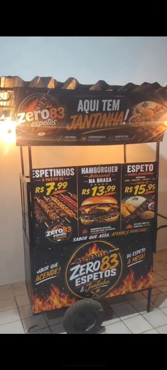 Vendo carrinho de lanche 