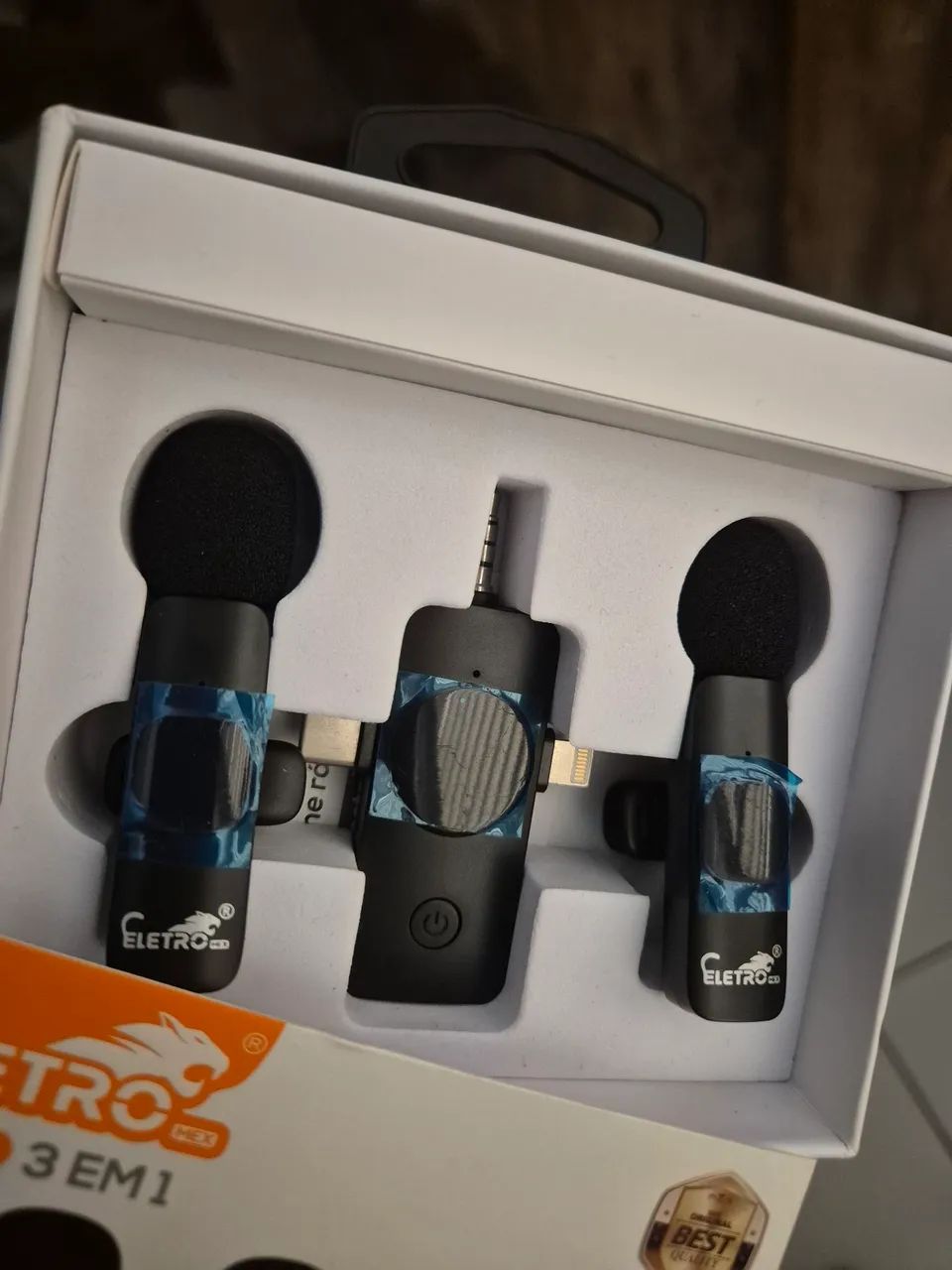 Microfone K15 3 em 1 - Foto 2