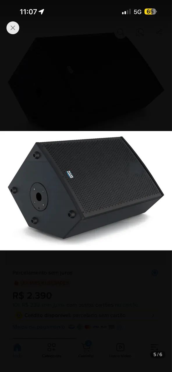 Monitor de áudio de 12 mark audio case incluso  - Foto 2