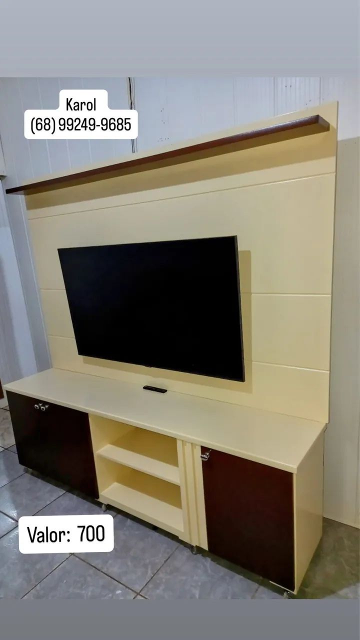 Painel com rack  - Foto 2
