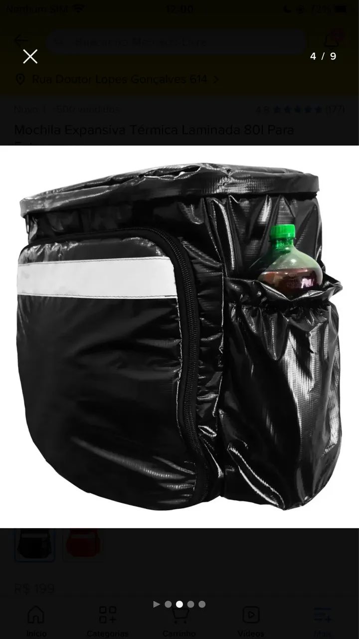 BAG TÉRMICA 80L - GRANDE CAPACIDADE - Foto 2