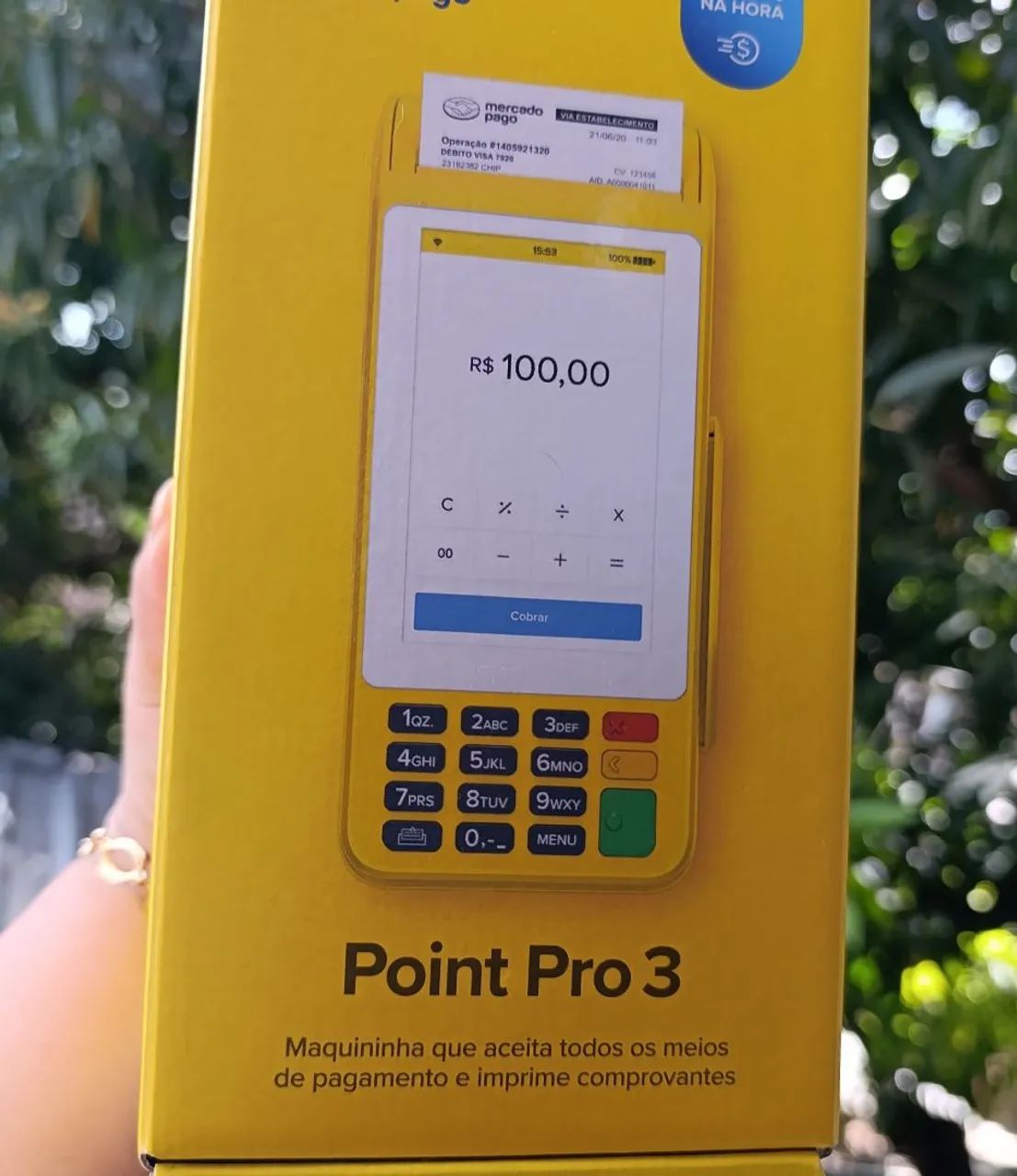 Máquinas de cartão do mercado pago 