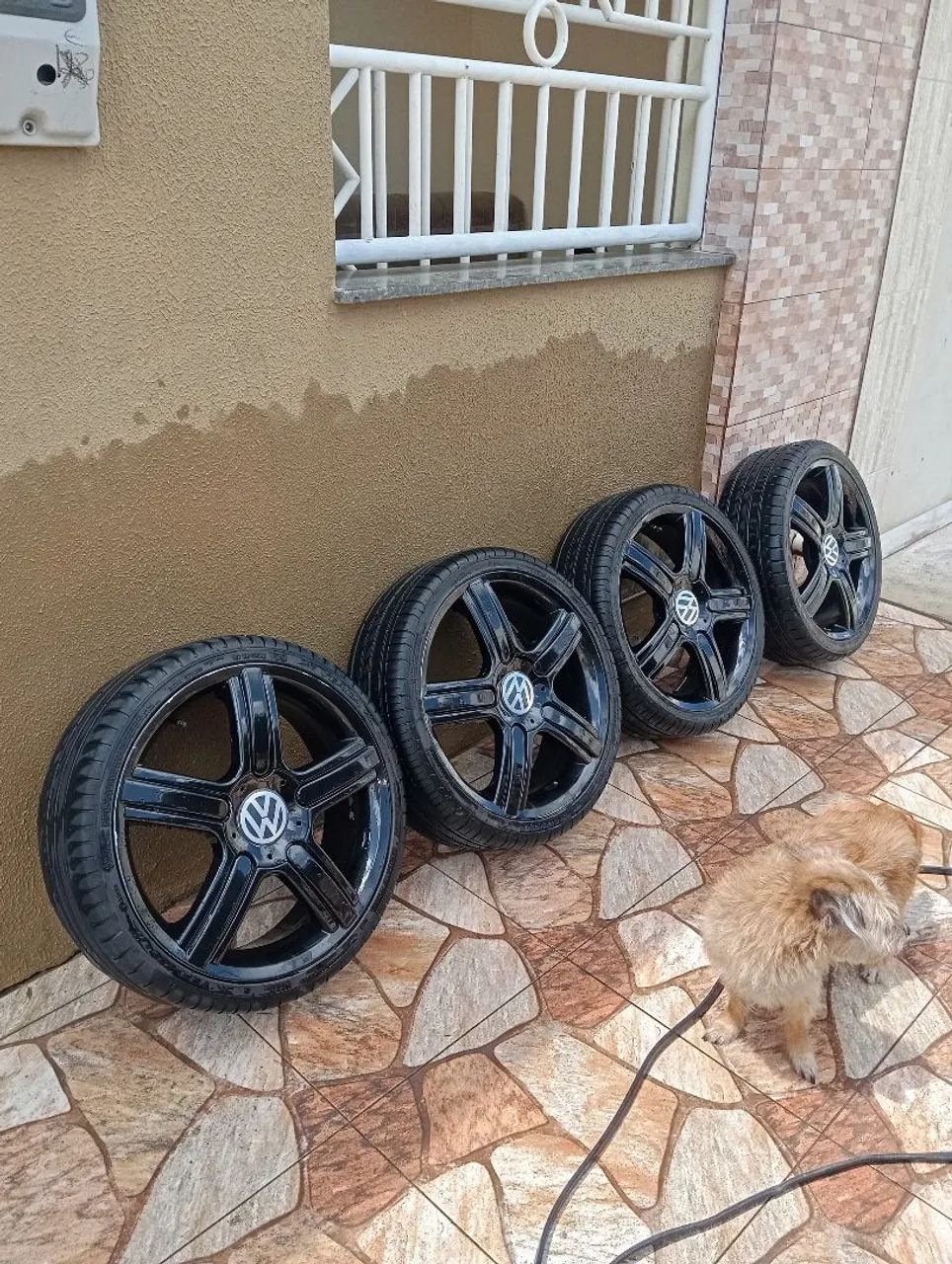 Rodas com pneu aro 18 - Foto 4