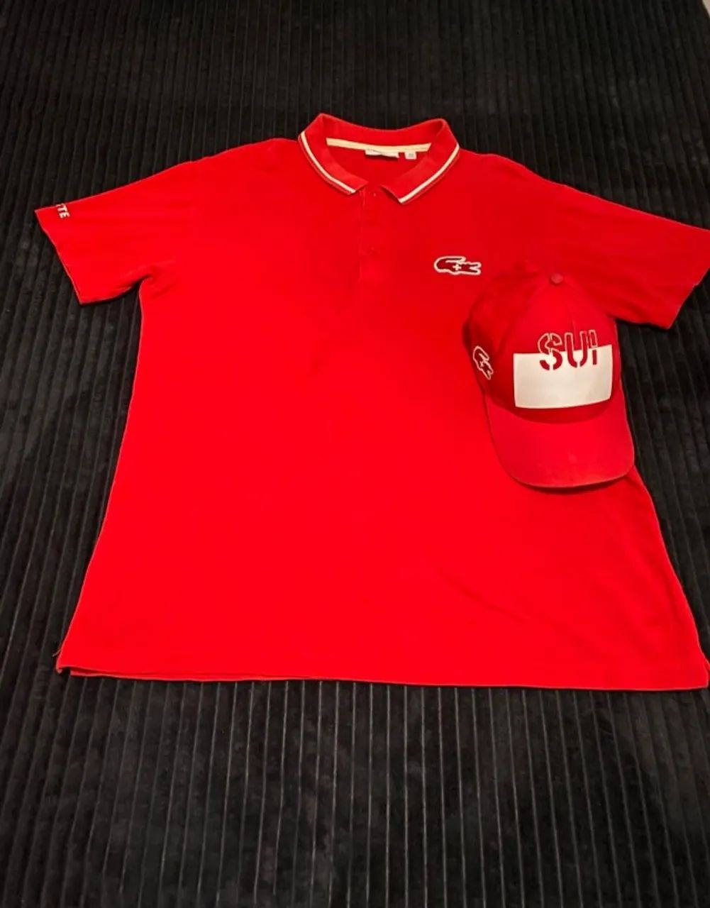 Camisa Lacoste Suíça Copa 2014 