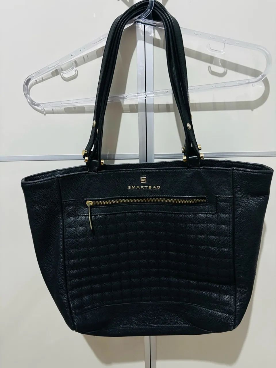Bolsa Smartbag em couro legítimo 