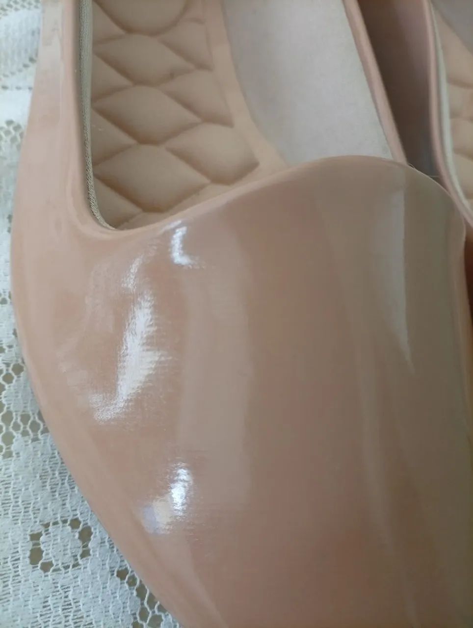 Moleca Sapato nude novo. Tamanho 38 - Foto 3