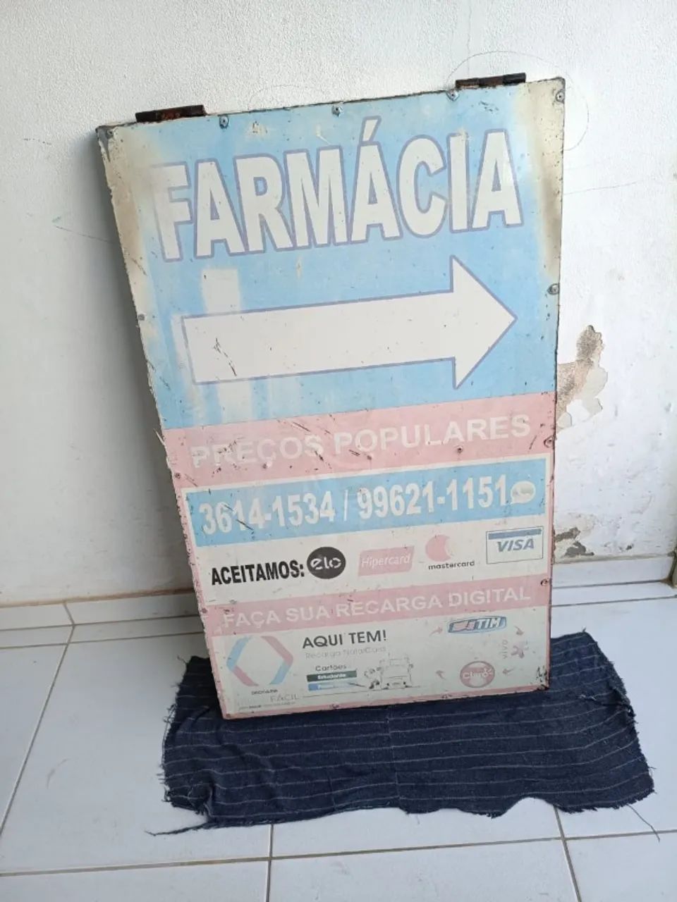 Placa Comercial /metalon galvanizado e zinco - Foto 2
